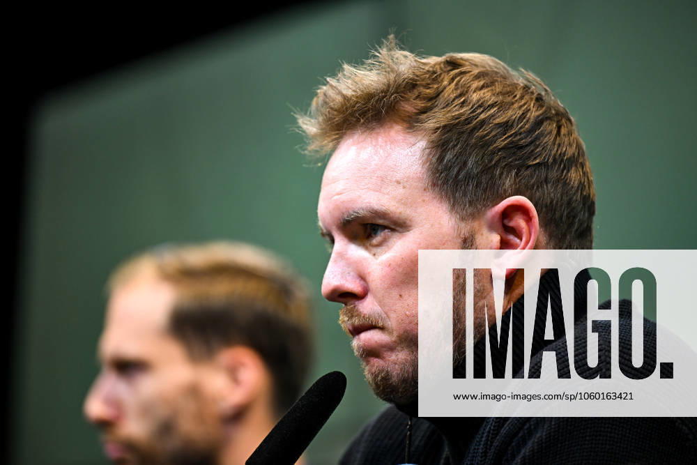 Julian Nagelsmann Germany, Coach , GER, DFB Soccer National Team Men, MD 1 Press Conference before Germany vs. Italy, UEFA Nations League Quarterfinals GER, DFB Soccer National Team Men, MD 1 Press Conference before Germany vs. Italy, UEFA Nations League Quarterfinals Dortmund