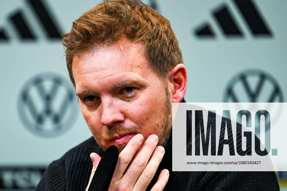 Julian Nagelsmann Germany, Coach , GER, DFB Soccer National Team Men, MD 1 Press Conference before Germany vs. Italy, UEFA Nations League Quarterfinals GER, DFB Soccer National Team Men, MD 1 Press Conference before Germany vs. Italy, UEFA Nations League Quarterfinals Dortmund