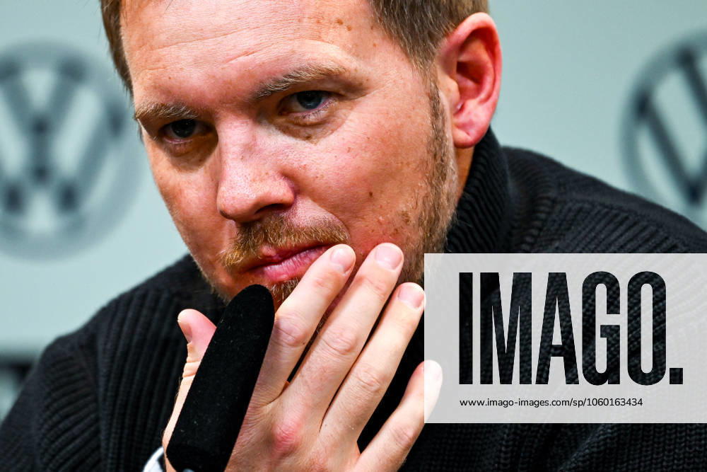 Julian Nagelsmann Germany, Coach , GER, DFB Soccer National Team Men, MD 1 Press Conference before Germany vs. Italy, UEFA Nations League Quarterfinals GER, DFB Soccer National Team Men, MD 1 Press Conference before Germany vs. Italy, UEFA Nations League Quarterfinals Dortmund