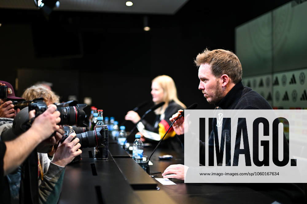 Julian Nagelsmann Germany, Coach , GER, DFB Soccer National Team Men, MD 1 Press Conference before Germany vs. Italy, UEFA Nations League Quarterfinals GER, DFB Soccer National Team Men, MD 1 Press Conference before Germany vs. Italy, UEFA Nations League Quarterfinals Dortmund