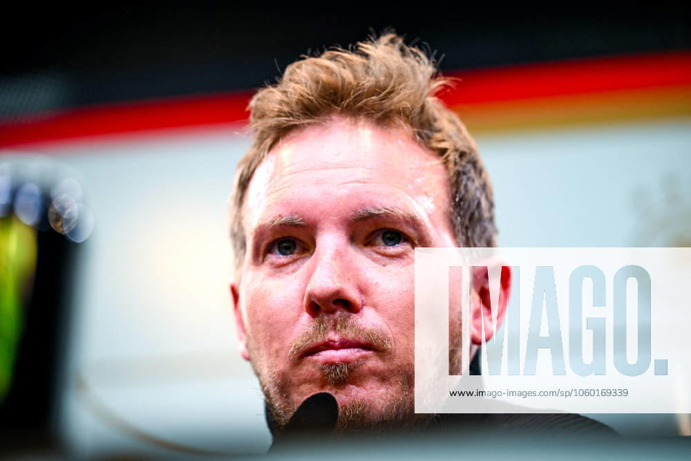 Julian Nagelsmann Germany, Coach , GER, DFB Soccer National Team Men, MD 1 Press Conference before Germany vs. Italy, UEFA Nations League Quarterfinals GER, DFB Soccer National Team Men, MD 1 Press Conference before Germany vs. Italy, UEFA Nations League Quarterfinals Dortmund