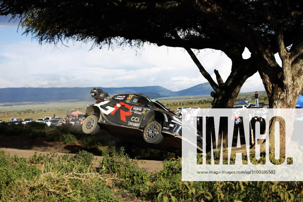 MOTORI - Rally - Fia World Rally Championship WRC, Motorsport Rallye, WM Safari Rally Kenya 2025 The Driver Elfyn Evans And Co-Driver Scott Martin Of The Team Toyota Gazoo Racing Wrt, Toyota Gr Yaris Rally1 ,They Face 3rd ,The Day Of The Race,During Fia World Rally Championship WRC Safari Rally Kenya 2025 22 March ,Naivasha,Kenya Naivasha Kenya