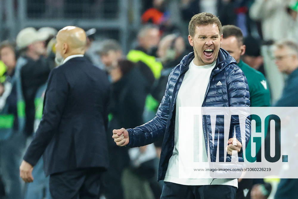 UEFA Nations League 24 25 Germany Italy on 23 03 2025 at Signal Iduna Park in Dortmund Final cheers for coach Julian Nagelsmann Germany MH