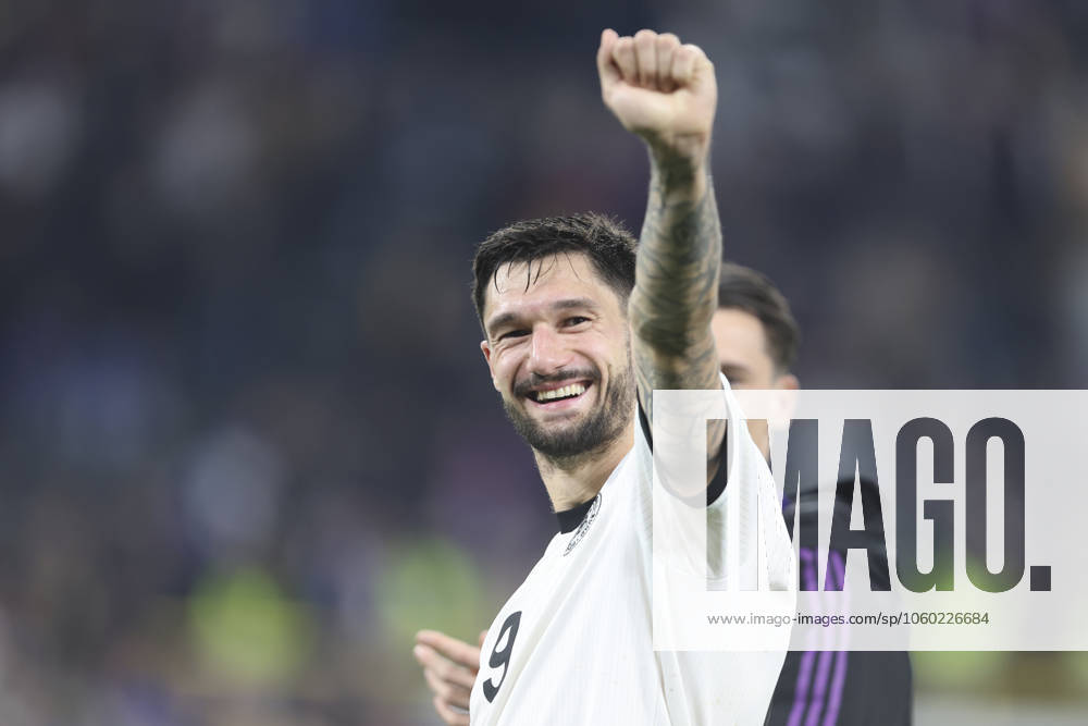 Tim Kleindienst Germany smiles, happy during the UEFA Nations League Quarterfinal Leg Two match between Germany and Italy at Football Stadium Dortmund on March 23, 2025 in Dortmund, Germany Photo by Oliver Kaelke DeFodi Images