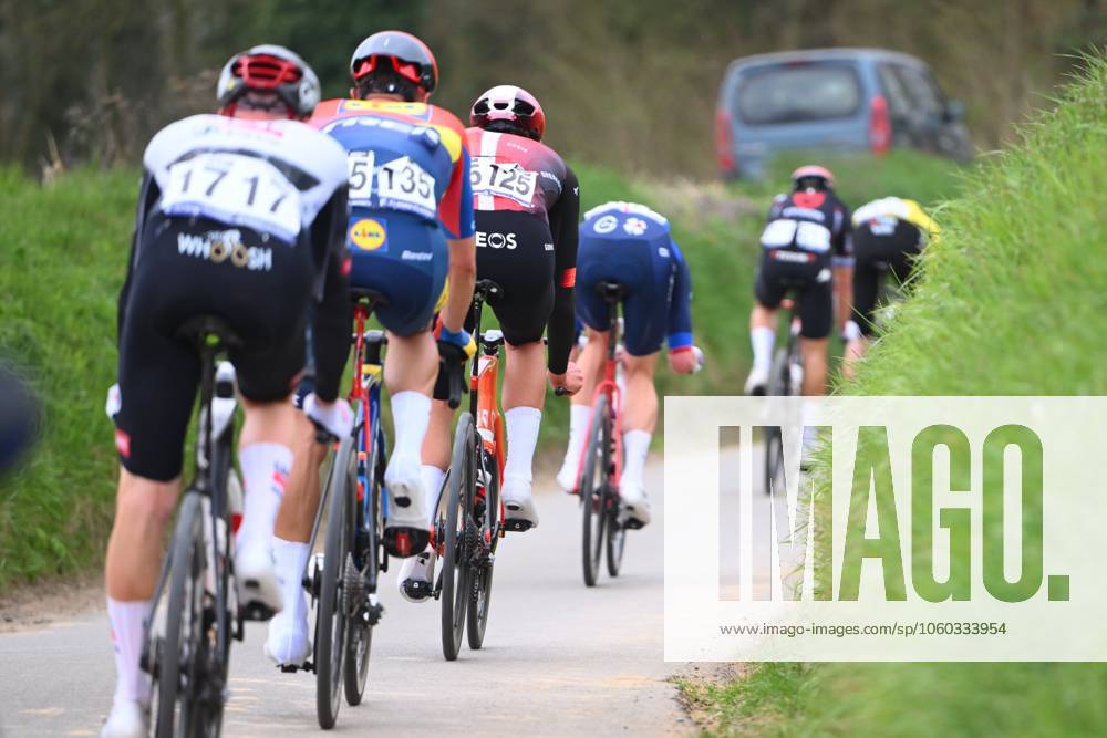 E3 Saxo Classic 2025 Cycling Race Harelbeke, Belgium - March 28 : Illustration picture Tarling Joshua (GBR) of Ineos Grenadiers during the Men Elite UCI World Tour 68th E3 Saxo Classic cycling race of 208 kms with start in Harelbeke and finish in Harelbeke on March 28, 2025 in Harelbeke, Belgium, 28 03 2025 ( Motordriver Kenny Verfaillie - Harelbeke Belgium