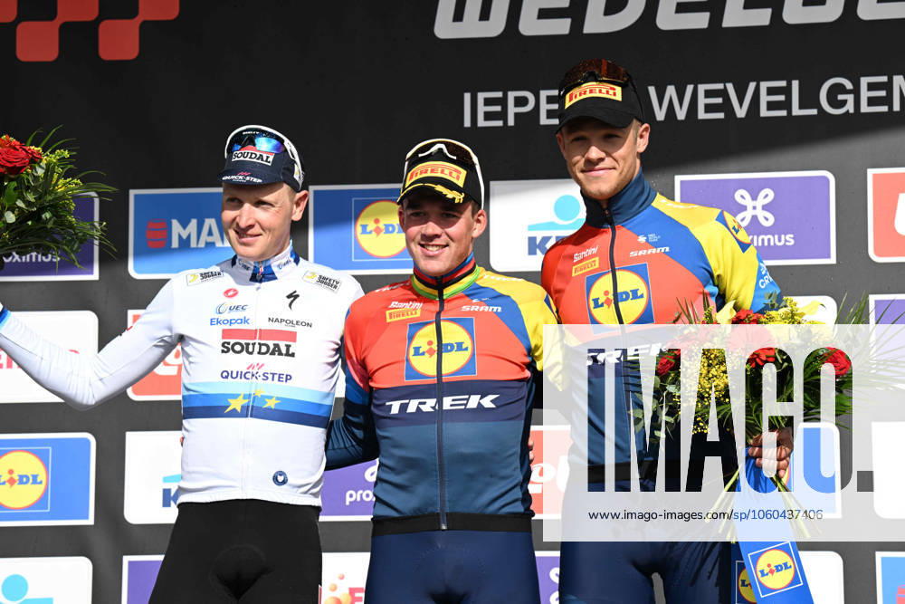 Gent - Wevelgem; 2025, Lidl - Trek; 2025, Soudal - Quick Step; Pedersen, Mads; Merlier, Tim; Milan, Jonathan; Wevelgem;