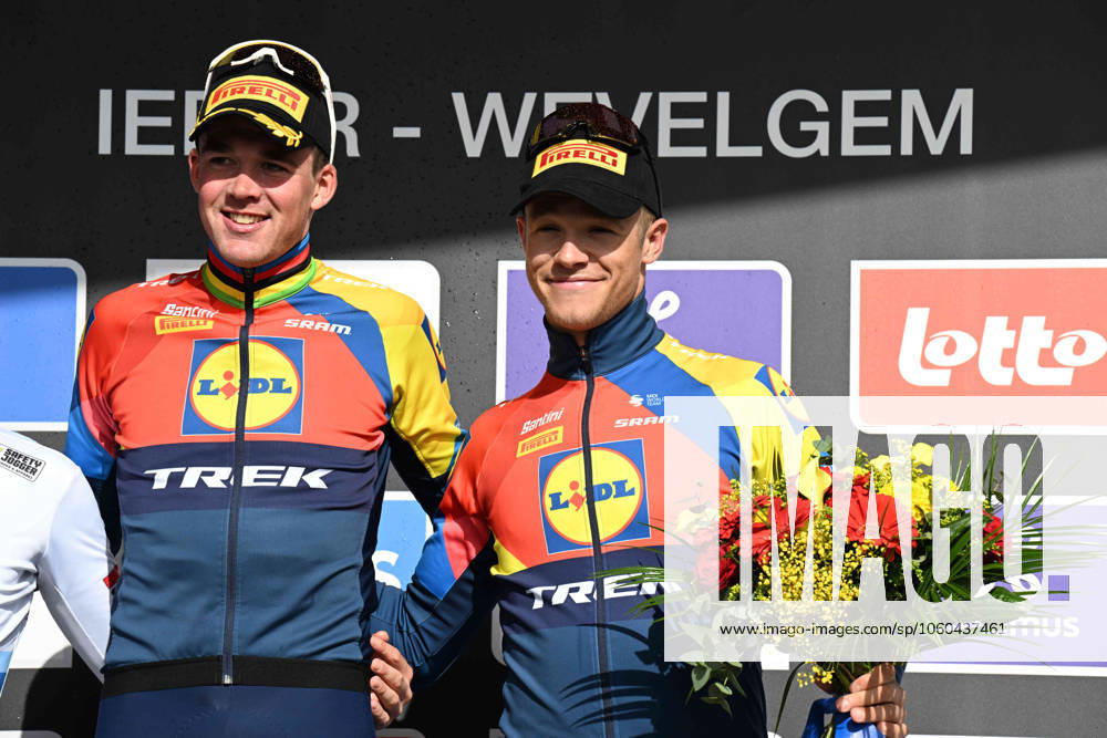 Gent - Wevelgem; 2025, Lidl - Trek; Pedersen, Mads; Milan, Jonathan; Wevelgem;