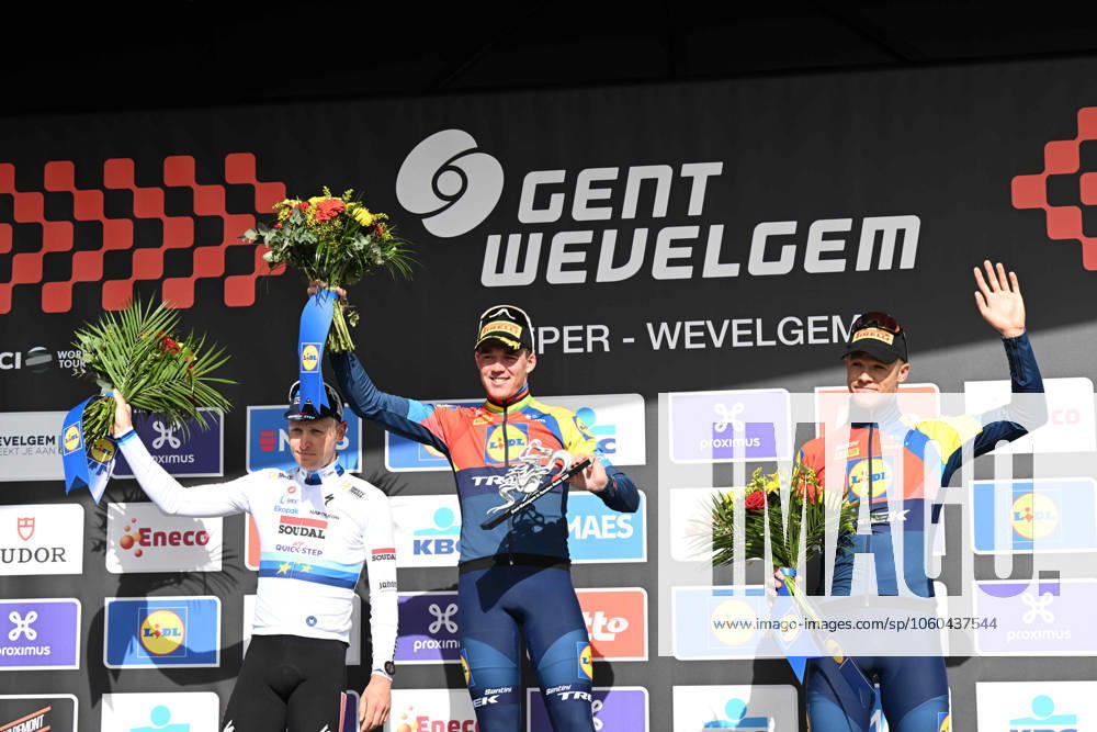 Gent - Wevelgem; 2025, Lidl - Trek; 2025, Soudal - Quick Step; Pedersen, Mads; Merlier, Tim; Milan, Jonathan; Wevelgem;