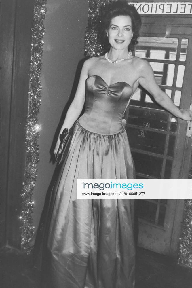 Archive Gudrun Landgrebe Actress Munich 1986 Archive Motives Mathaeuser Filmball Munich