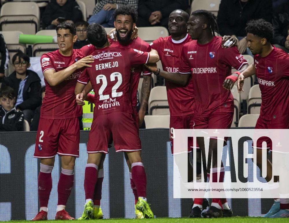 Boavista FC v Gil Vicente FC - Liga Portugal Betclic Pablo for Gil Vicente FC celebrates scoring goals in the Portuguese Primeira Liga soccer match between Boavista FC and Gil Vicente at Estadio do Bessa in Porto, Portugal, on April 1, 2025. Porto Portugal