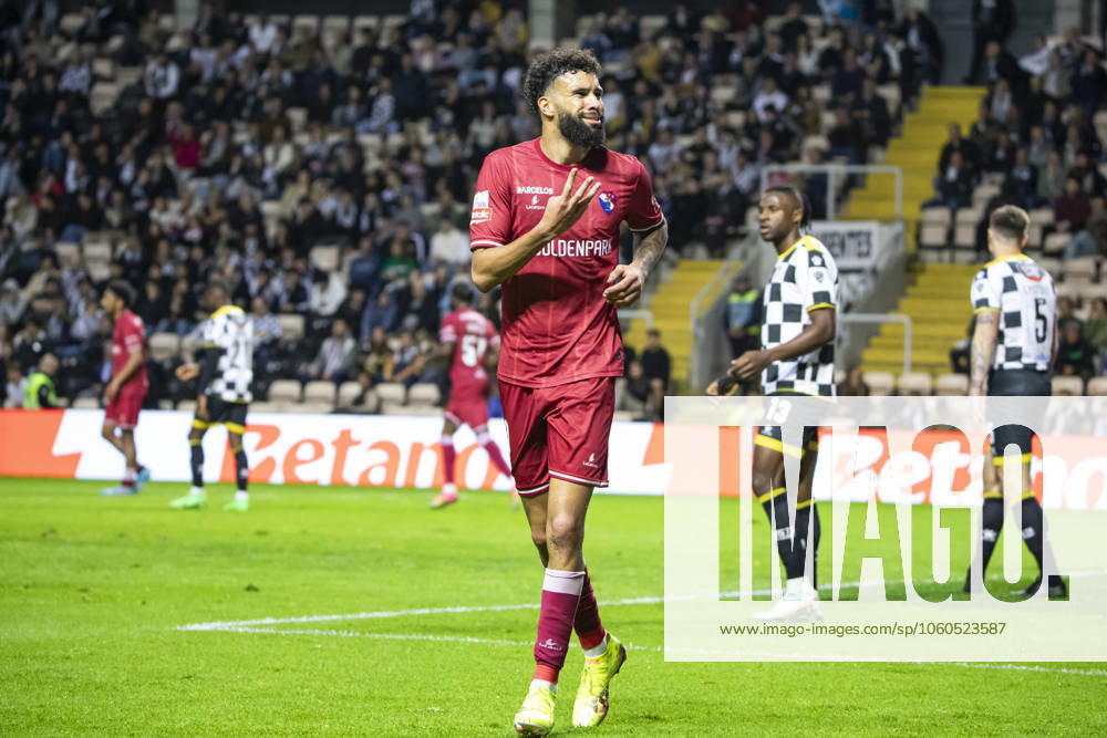 Boavista FC v Gil Vicente FC - Liga Portugal Betclic Pablo for Gil Vicente FC celebrates scoring goals in the Portuguese Primeira Liga soccer match between Boavista FC and Gil Vicente at Estadio do Bessa in Porto, Portugal, on April 1, 2025. Porto Portugal