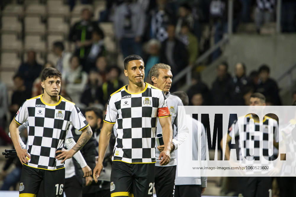Boavista FC v Gil Vicente FC - Liga Portugal Betclic Rodrigo Abascal of Boavista FC reacts during the Portuguese Primeira Liga football match at Estadio do Bessa in Porto, Portugal, on April 1, 2025. Porto Portugal