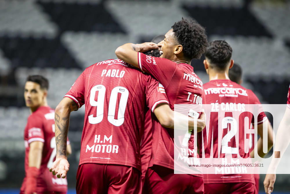 Boavista FC v Gil Vicente FC - Liga Portugal Betclic Pablo for Gil Vicente FC celebrates scoring goals in the Portuguese Primeira Liga soccer match between Boavista FC and Gil Vicente at Estadio do Bessa in Porto, Portugal, on April 1, 2025. Porto Portugal