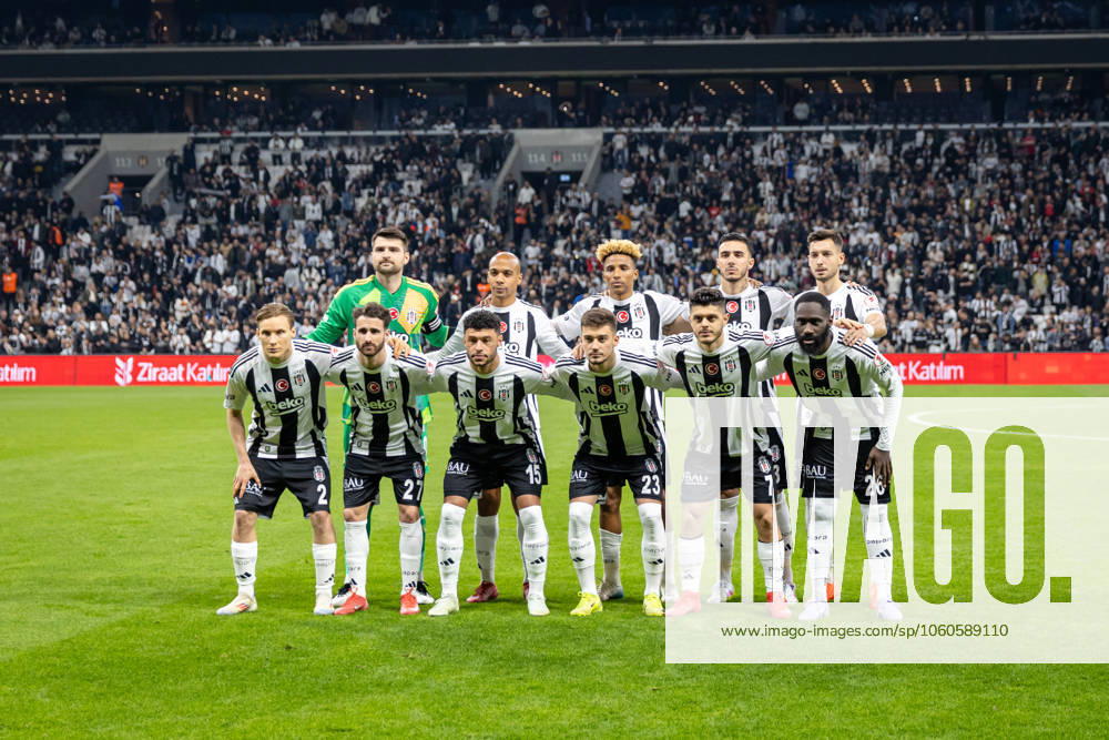 Besiktas v Goztepe - Ziraat Turkish Cup - Quarter Final Besiktas team photography just before the match between Besiktas and Goztepe at the the quarter final of Turkish Cup. The match took place at Tupras Stadium on April 3, 2025 Istanbul Istanbul Turkey