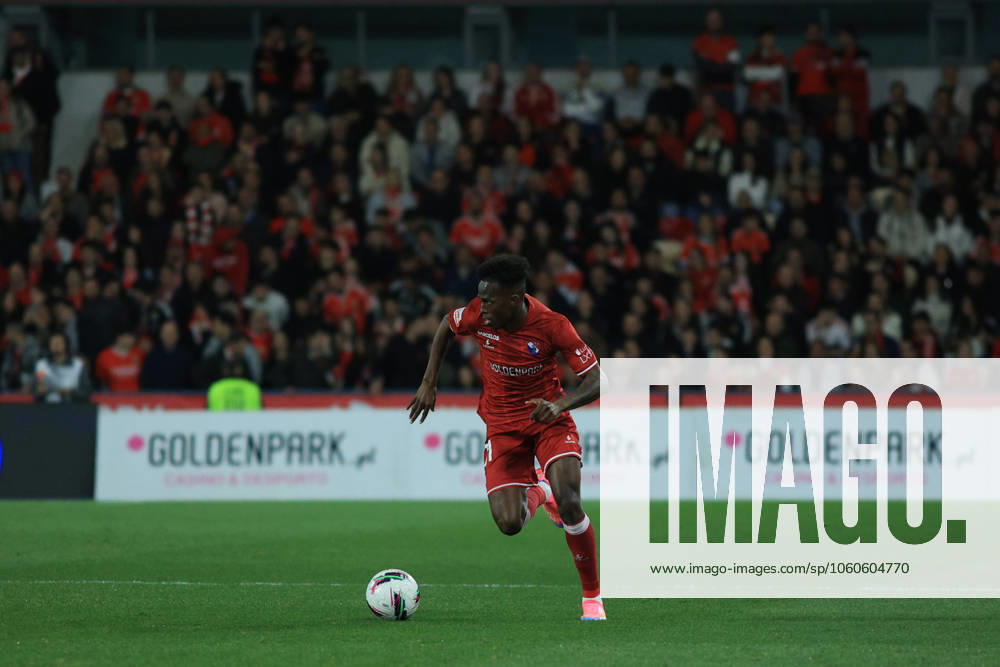 Gil Vicente F.C vs S.L.Benfica - Liga Portugal Felix Correia of Gil Vicente F.C during the match between Gil Vicente F.C vs S.L.Benfica - Liga Portugal, Estadio Cidade de Barcelos, Barcelos , Portugal (Photo by Tiago Cruz Avant Sports) Barcelos Estadio Cidade de Barcelos Portugal