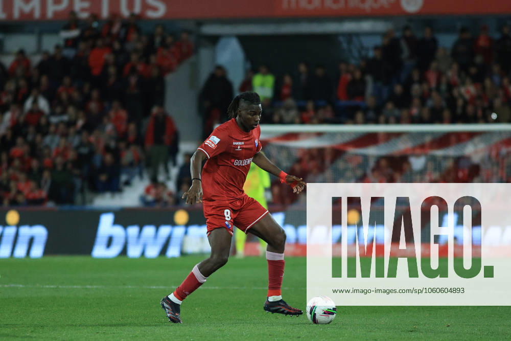 Gil Vicente F.C vs S.L.Benfica - Liga Portugal Mohamed Bamba of Gil Vicente F.C during the match between Gil Vicente F.C vs S.L.Benfica - Liga Portugal, Estadio Cidade de Barcelos, Barcelos , Portugal (Photo by Tiago Cruz Avant Sports) Barcelos Estadio Cidade de Barcelos Portugal
