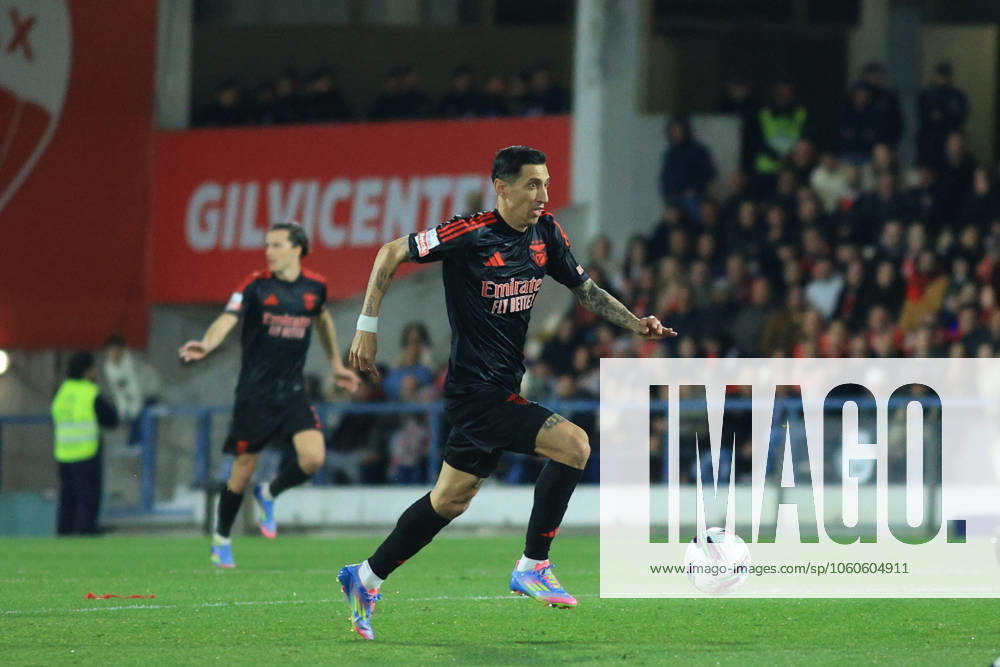 Gil Vicente F.C vs S.L.Benfica - Liga Portugal Angel Di Maria of S.L.Benfica during the match between Gil Vicente F.C vs S.L.Benfica - Liga Portugal, Estadio Cidade de Barcelos, Barcelos , Portugal (Photo by Tiago Cruz Avant Sports) Barcelos Estadio Cidade de Barcelos Portugal