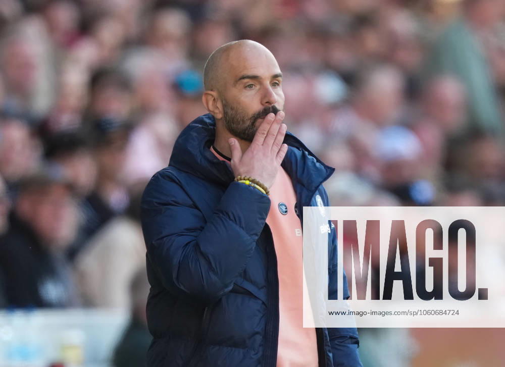 Brentford v Chelsea, Premier League, Football, Gtech Community Stadium, Brentford London, UK - 06 Apr 2025 Enzo Maresca manager of Chelsea Brentford Gtech Community Stadium London GBR, UK NEWSPAPERS OUT