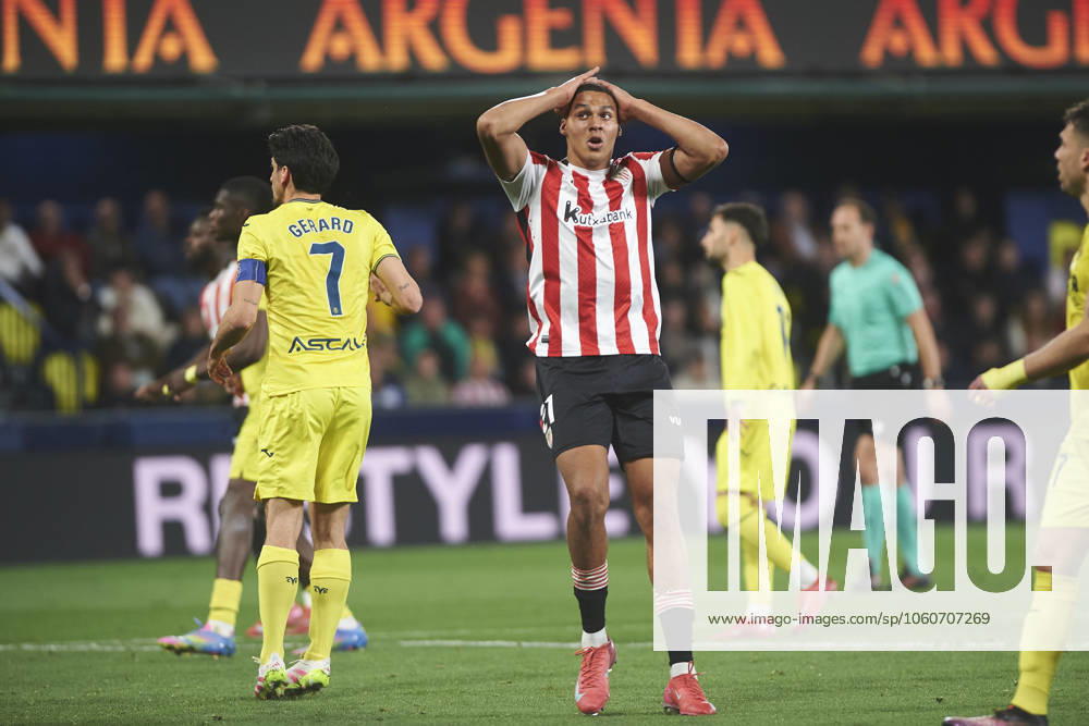 Maroan Sannadi Athletic Club during the LaLiga match between Villarreal CF and Athletic Bilbao at La Ceramica on April 6, 2025 in Villarreal, Spain