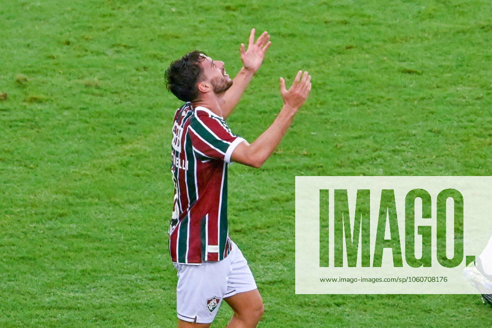 Fluminense x RedBull Bragantino RIO DE JANEIRO, RJ - 06.04.2025: FLUMINENSE X REDBULL BRAGANTINO - Martinelli starts goal during Fluminense x RedBull Bragantino held at Maracanã Stadium, for the 2nd round of the 2025 Brazilian Championship, on Sunday afternoon (06), in Rio de Janeiro, RJ. (Photo: Celso Pupo Fotoarena) x2717604x CelsoxPupo