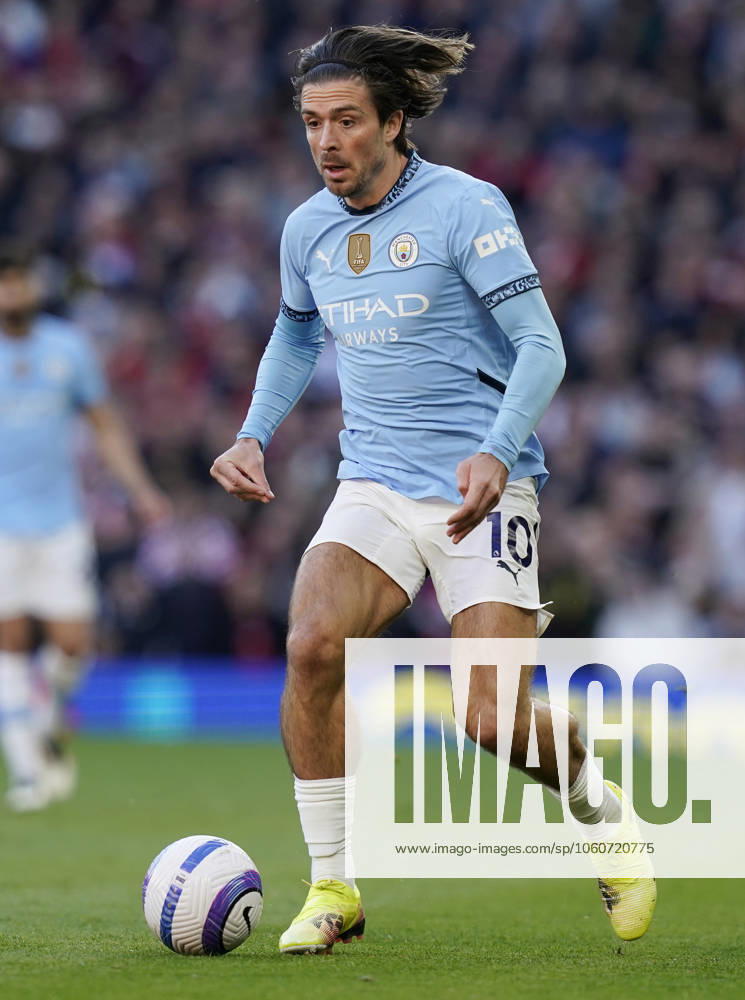 Manchester, England, 6th April 2025. Jack Grealish of Manchester City during the Manchester United, ManU vs Manchester City Premier League match at Old Trafford, Manchester. Picture credit should read: Andrew Yates Sportimage . SPI_102_AY_United_City SPI-3814-0103