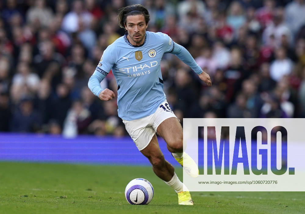 Manchester, England, 6th April 2025. Jack Grealish of Manchester City during the Manchester United, ManU vs Manchester City Premier League match at Old Trafford, Manchester. Picture credit should read: Andrew Yates Sportimage . SPI_103_AY_United_City SPI-3814-0104
