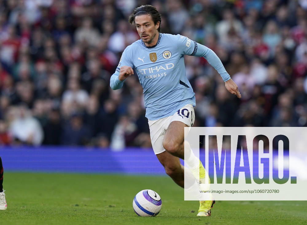 Manchester, England, 6th April 2025. Jack Grealish of Manchester City during the Manchester United, ManU vs Manchester City Premier League match at Old Trafford, Manchester. Picture credit should read: Andrew Yates Sportimage . SPI_106_AY_United_City SPI-3814-0107