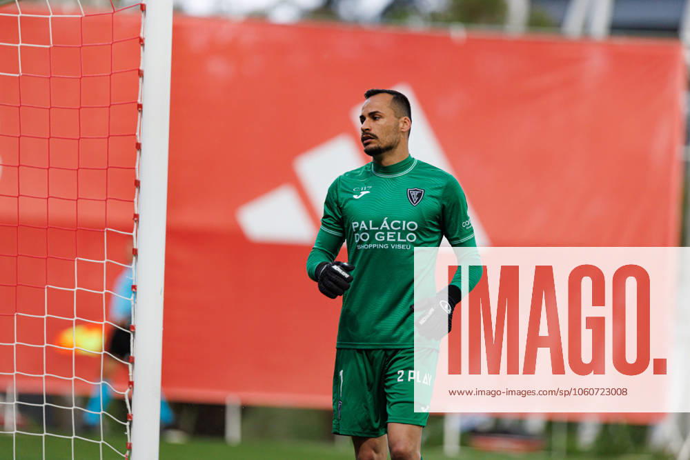 Bruno Bolas Brigido seen during Liga Portugal 2 game between teams of SL Benfica B and Academico de Viseu FC Seixal Benfica Campus Portugal