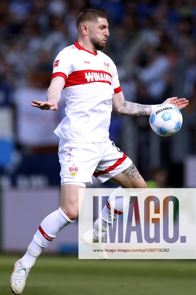 CHABOT Julian Team VfB Stuttgart DFL Fussball Bundesliga Saison 2024 2025 BL Spiel VfL Bochum VfB Stuttgart 0 4 am 05 04 2025 in Bochum DFL REGULATIONS PROHIBIT ANY USE OF PHOTOGRAPHS as IMAGE SEQUENCES and or QUASI VIDEO