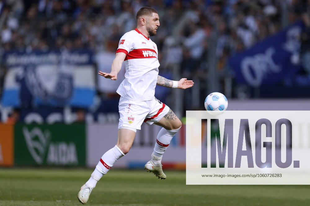 CHABOT Julian Team VfB Stuttgart DFL Fussball Bundesliga Saison 2024 2025 BL Spiel VfL Bochum VfB Stuttgart 0 4 am 05 04 2025 in Bochum DFL REGULATIONS PROHIBIT ANY USE OF PHOTOGRAPHS as IMAGE SEQUENCES and or QUASI VIDEO