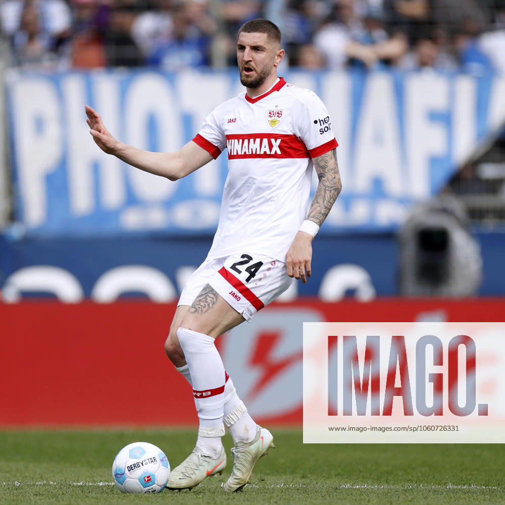 CHABOT Julian Team VfB Stuttgart DFL Fussball Bundesliga Saison 2024 2025 BL Spiel VfL Bochum VfB Stuttgart 0 4 am 05 04 2025 in Bochum DFL REGULATIONS PROHIBIT ANY USE OF PHOTOGRAPHS as IMAGE SEQUENCES and or QUASI VIDEO