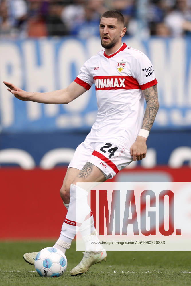 CHABOT Julian Team VfB Stuttgart DFL Fussball Bundesliga Saison 2024 2025 BL Spiel VfL Bochum VfB Stuttgart 0 4 am 05 04 2025 in Bochum DFL REGULATIONS PROHIBIT ANY USE OF PHOTOGRAPHS as IMAGE SEQUENCES and or QUASI VIDEO