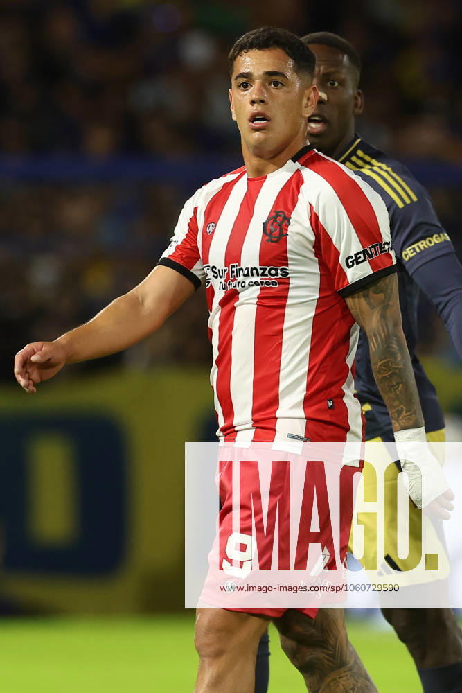 Barracas Central s forward Gonzalo Morales looks on during the 2025 Apertura Tournament of the Argentine Professional Football League match against Boca Juniors, at La Bombonera stadium in Buenos Aires, on April 6, 2025 BUENOS AIRES ARGENTINA