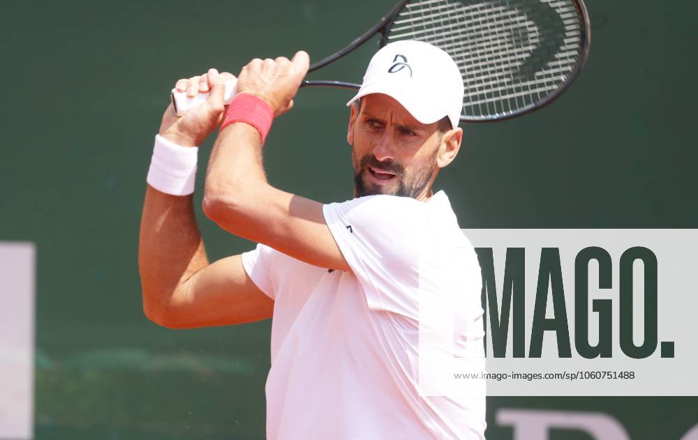 Rolex Monte-Carlo Masters PHOTOPQR NICE MATIN Dylan Meiffret ; Monaco ; 08 04 2025 ; 1ers tours du Rolex Monte-Carlo Masters. Djokovic a l entrainement Rolex Monte-Carlo Masters at Monte-Carlo Country Club on April 8, 2025 Monaco France