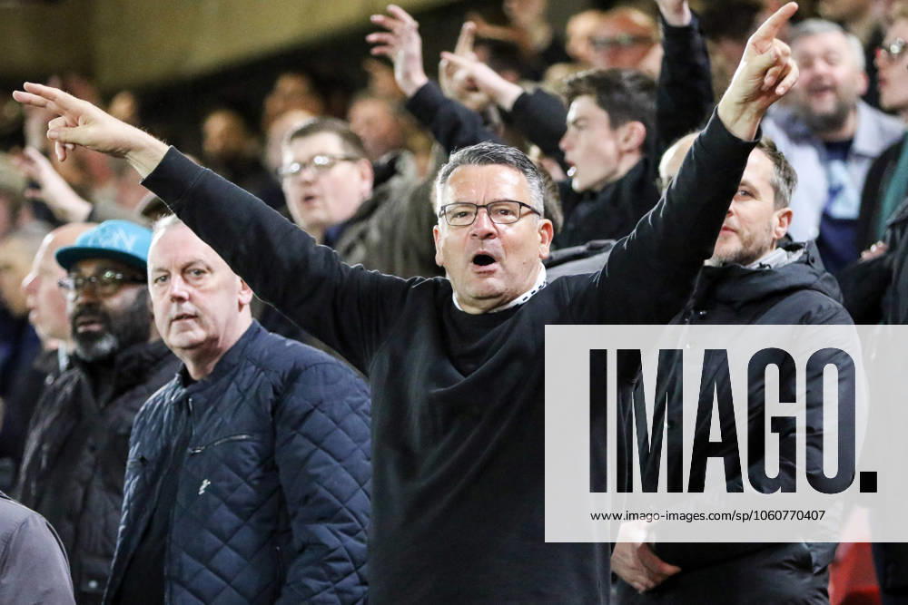 Bramall Lane, Sheffield, England, April 8th 2025: A Millwall Fan during the EFL Sky Bet Championship match between Sheffield United and Millwall at Bramall Lane in Sheffield, England on April 8th 2025. (Sean Chandler SPP)
