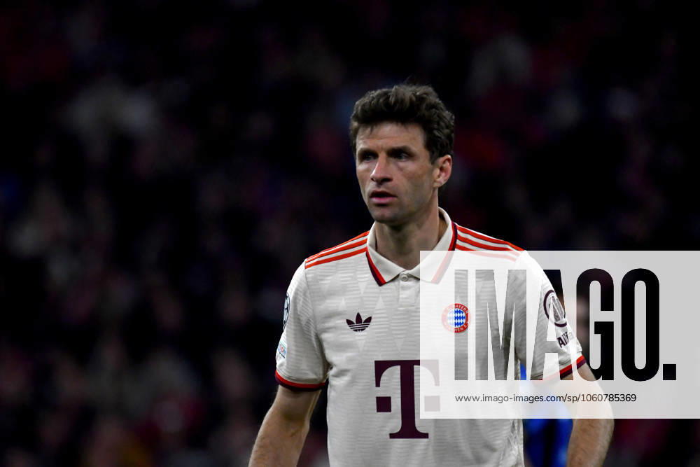 Allianz Arena, Munich, Champions League, FC Bayern Munich vs Inter Milan , in the picture Thomas Müller Munich Photo by Midori Ikenouchi Hasan Bratic DeFodi Images