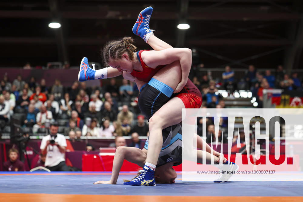 Wrestling European Championships 2025 62kg WW Iryna Bondar UKR df Alina Kasabieva UWW Bratislava X BIONIC SPHERE Slovakia