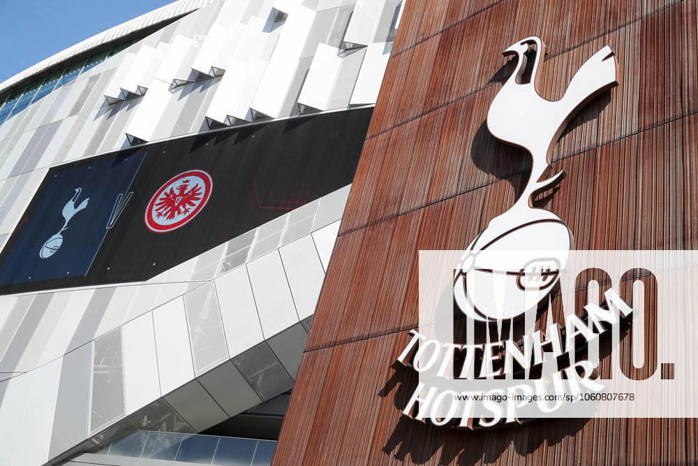 Football UEFA Europa League, Tottenham Hotspur Eintracht Frankfurt, v l symbol photo, symbol image, stadium, arena London