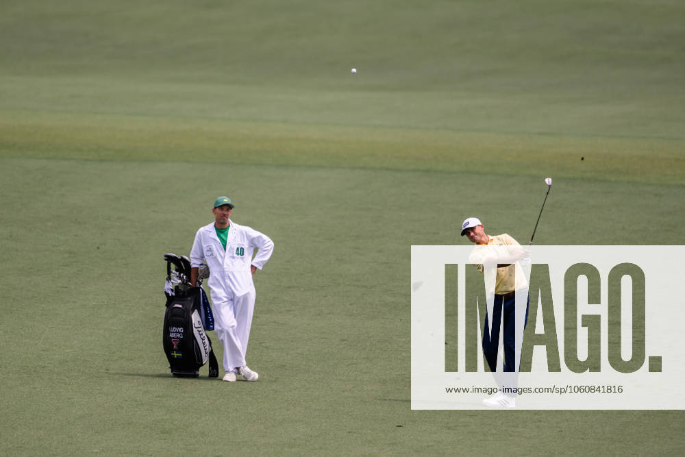 Ludvig Aberg of Sweden during the second round of the 2025 Masters Golf Tournament on April 11, 2025 in Augusta Photo Petter Arvidson BILDBYRAN kod PA PA1008 bbeng golf masters the masters augusta us masters