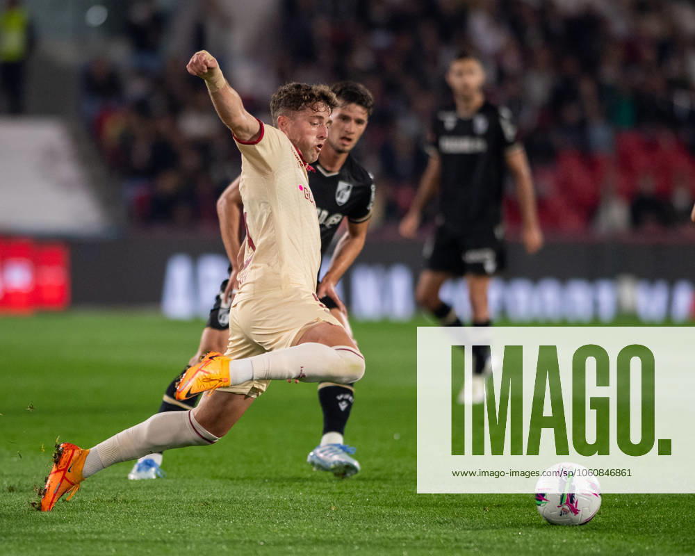 Gil Vicente FC v Vitoria SC - Liga Portugal Betclic JORGE AGUIRRE is seen in action during the Liga Portugal Betclic 2024 25 match between Gil Vicente FC and Vitoria SC at Estadio Cidade de Barcelos in Barcelos, Portugal, on April 11, 2025 Barcelos Portugal