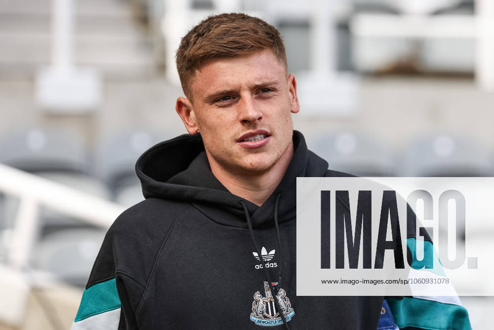 Premier League Newcastle United v Manchester United, ManU Harvey Barnes of Newcastle United arrives during the Premier League match Newcastle United vs Manchester United at St. James s Park, Newcastle, United Kingdom, 13th April 2025 (Photo by Mark Cosgrove News Images) Newcastle St. James s Park Tyne and Wear United Kingdom
