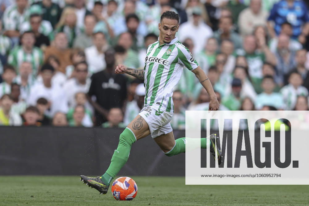 ESP: Real Betis - Villarreal CF. La Liga EA Sports. Date 31 Antony Dos Santos of Real Betis during the La Liga EA Sports, date 31 between Real Betis and Villarreal CF played at Benito Villamarin Stadium on April 13, 2024 in Sevilla, Spain. kpng