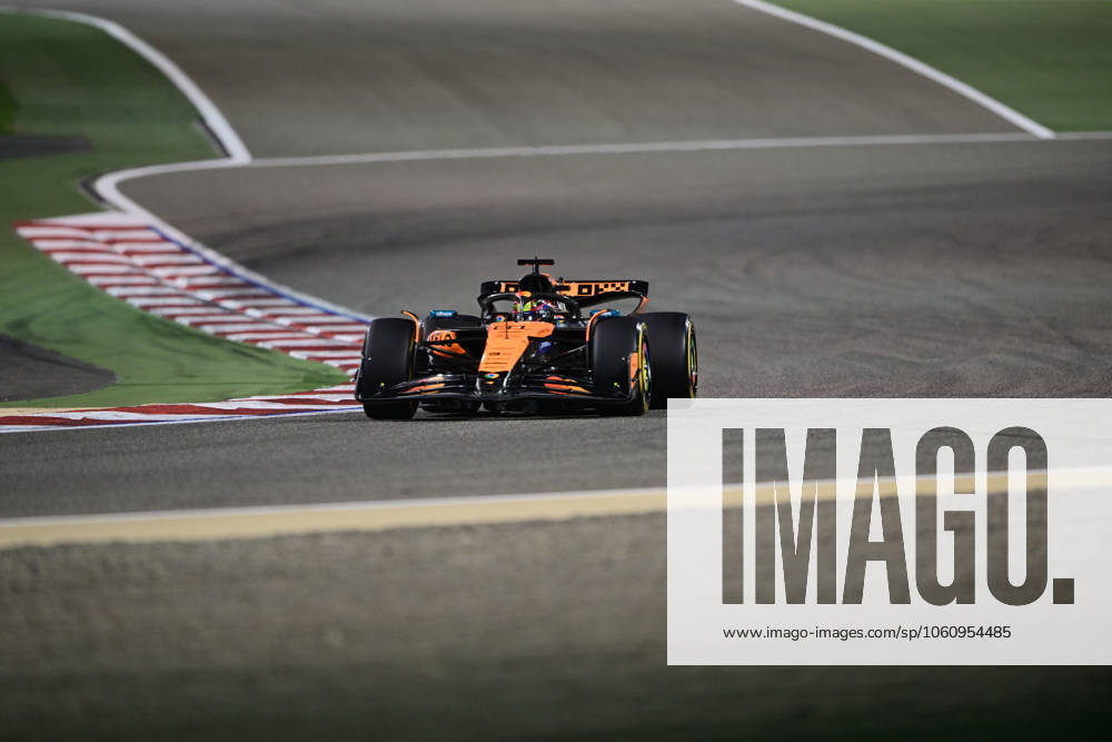F1 Grand Prix of Bahrain Oscar Piastri of the McLaren F1 Team competes during the race of the Bahrain GP, the 4th round of the Formula 1 World Championship, WM, Weltmeisterschaft at the Bahrain International Circuit in Sakhir, Bahrain, on April 13, 2025. Sakhir Bahrain