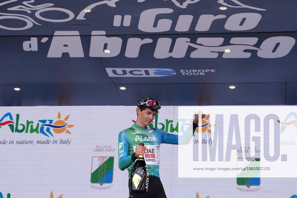 Zurlo Matteo Of S.C. Padovani Polo Cherry Bank during the Giro dAbruzzo, stage 1 from Scerni to Crecchio (151 km) - Abruzzo, Italy - Tuesday, April 15, 2025. - cycling .