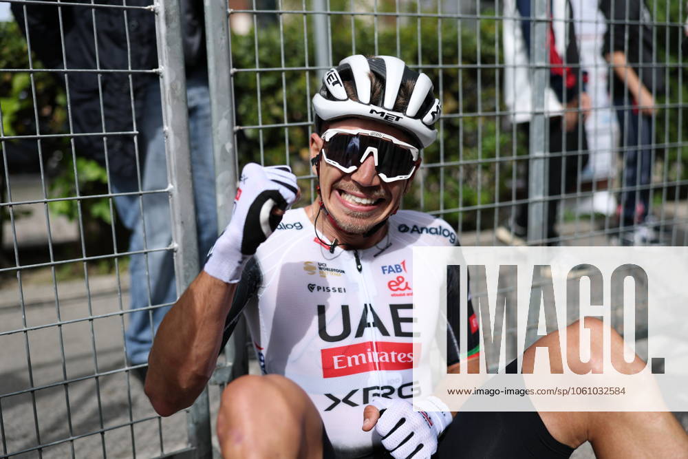 Alves Oliveira Ivo Emanuel Of Uae Team Emirates Xrg winner of the stage during the Giro dAbruzzo, stage from Tocco da Casauria to Penne (138 km) - Abruzzo, Italy- Wednesday, April 16, 2025. - cycling .