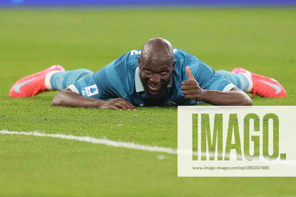 NAPLES, ITALY - APRIL14: Romelu Lukaku of SSC Napoli during the Serie A match between SSC Napoli and Empoli FC at Stadio Diego Armando Maradona on April 14, 2025 in Naples, Italy