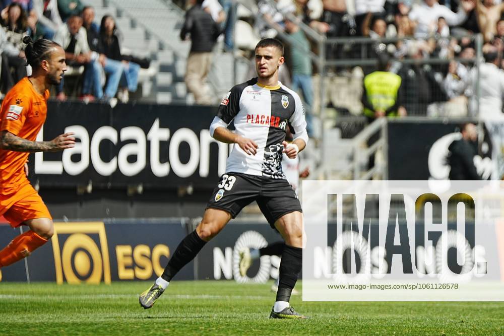 Faro, Portugal - Liga Portugal Betclic, Round 30, SC Farense v Boavista FC, 93 Miguel Menino of SC Farense in action during the football match between SC Farense and Boavista FC