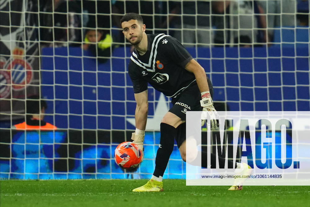 ESP: RCD Espanyol v Getafe CF. La Liga EA Sports. Date 32 Joan Garcia of RCD Espanyol during the La Liga EA Sports match between RCD Espanyol and Getafe CF played at RCDE Stadium on April 18, 2025 in Barcelona, Spain. kpng