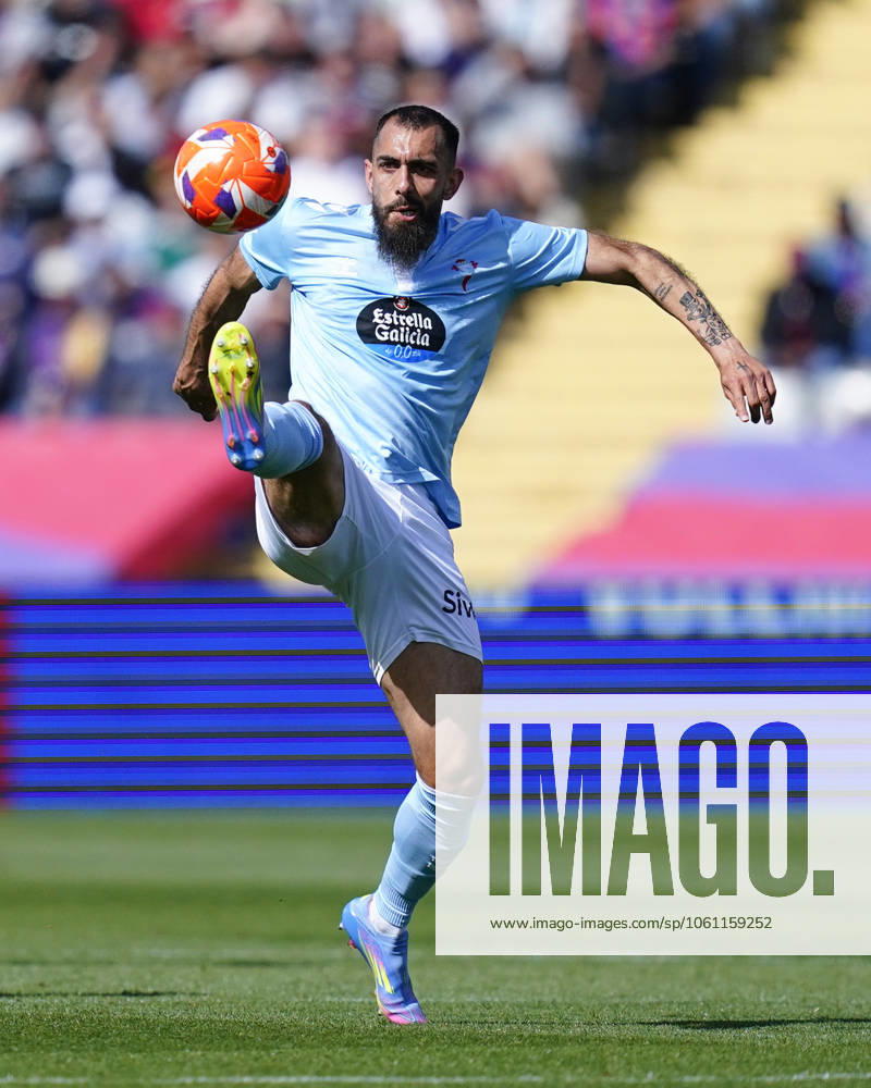 FC Barcelona, Barca - RC Celta. La Liga EA Sports match. Date 32 Borja iglesias of RC Celta during the La Liga EA Sports match between FC Barcelona and RC Celta played at Lluis Companys Stadium on 19 April 2025 in Barcelona, Spain. kpng