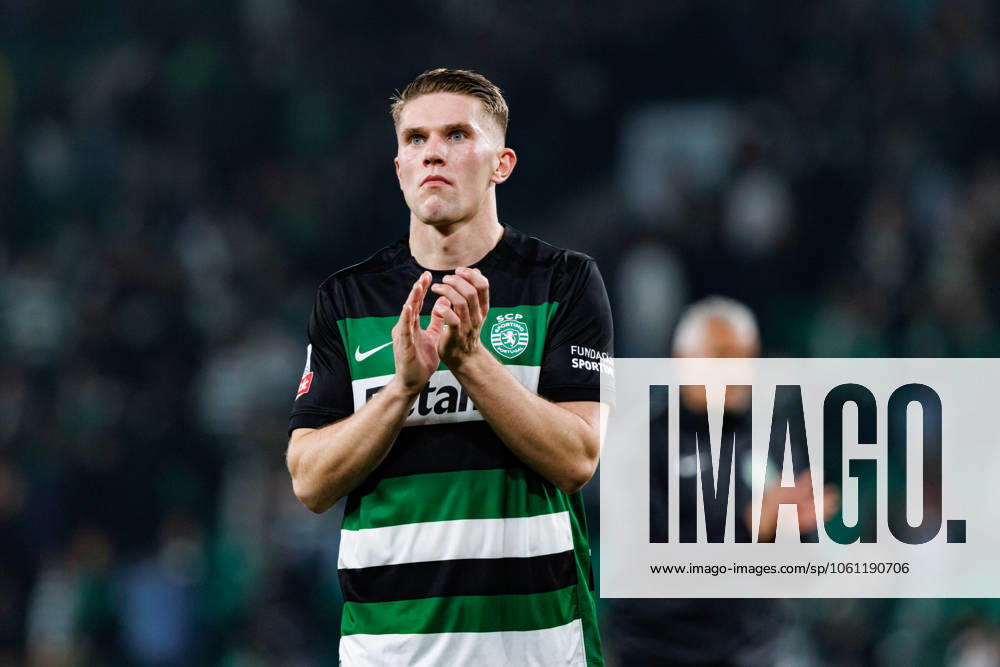 Viktor Gyokeres seen during Liga Portugal game between teams of Sporting CP and SC Braga at Estadio Jose Alvalade (Maciej Rogowski) Lisbon Estadio Jose Alvalade Portugal